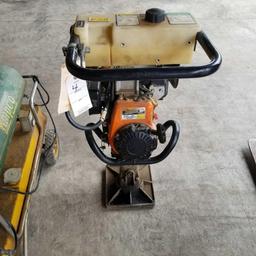 MBW Ground pounder pedestal compactor, gas engine. Like new