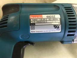 Makita Model 6823Z electric QuikDrive with case, works well - NO SHIPPING