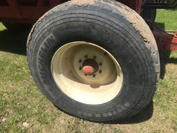 Brent 440 gravity wagon, 425/65/R tires, brakes