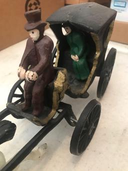 Horse and Coach, Cast Iron Possible Reproduction