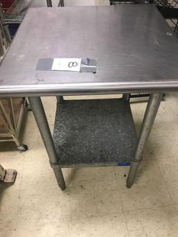 Stainless Steel Preparation Table