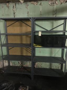 SHELVING UNIT W/ HUMIDIFIER BELTS