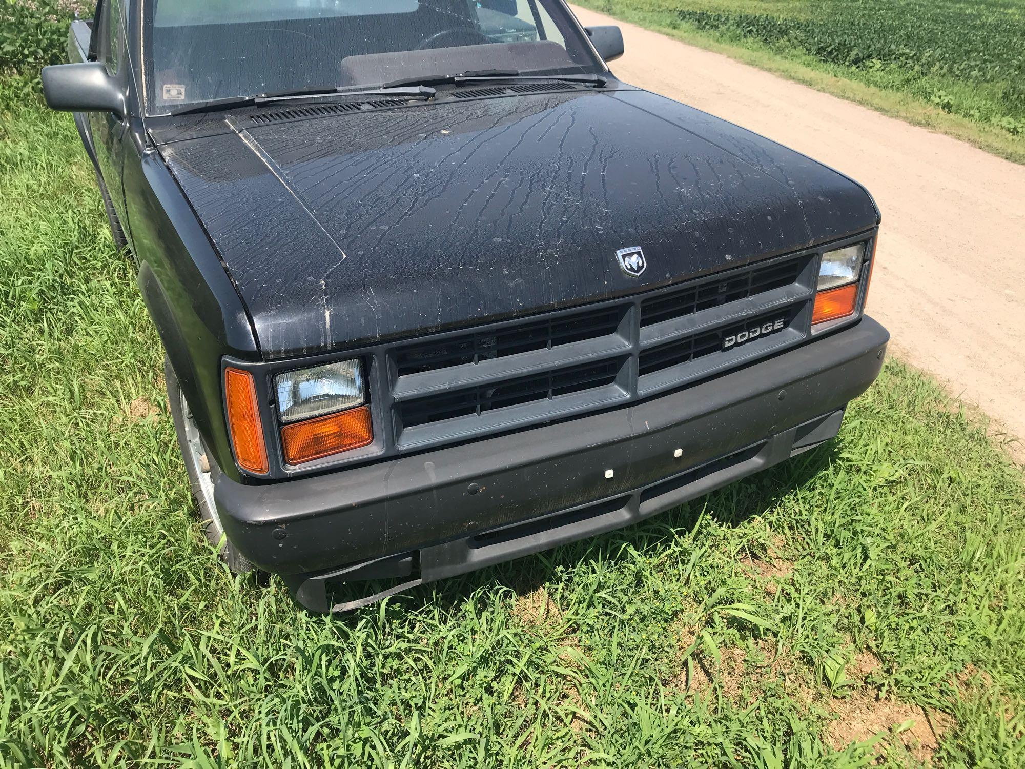 1989 Dodge Dakota Pickup Truck, VIN # 1B7FL69X2KS149277 FACTORY CONVERTABLE