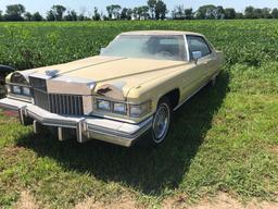 1975 CADILLAC SEDAN DEVILLE 4 DOOR