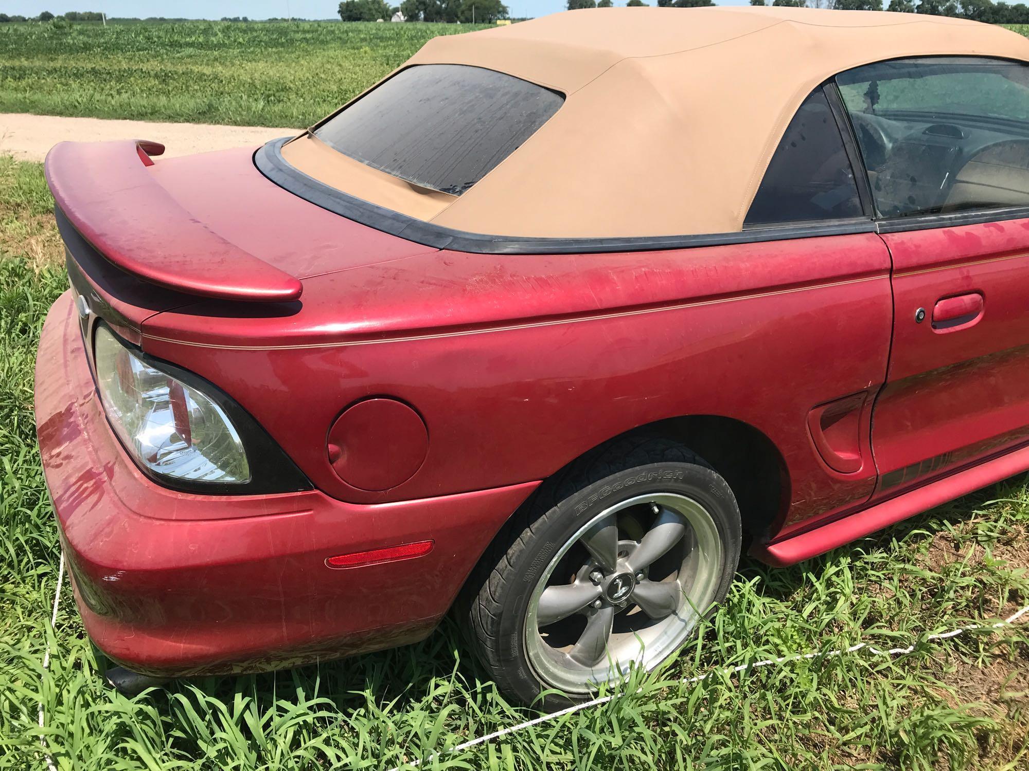 1995 FORD MUSTANG CONVERTIBLE AUTO