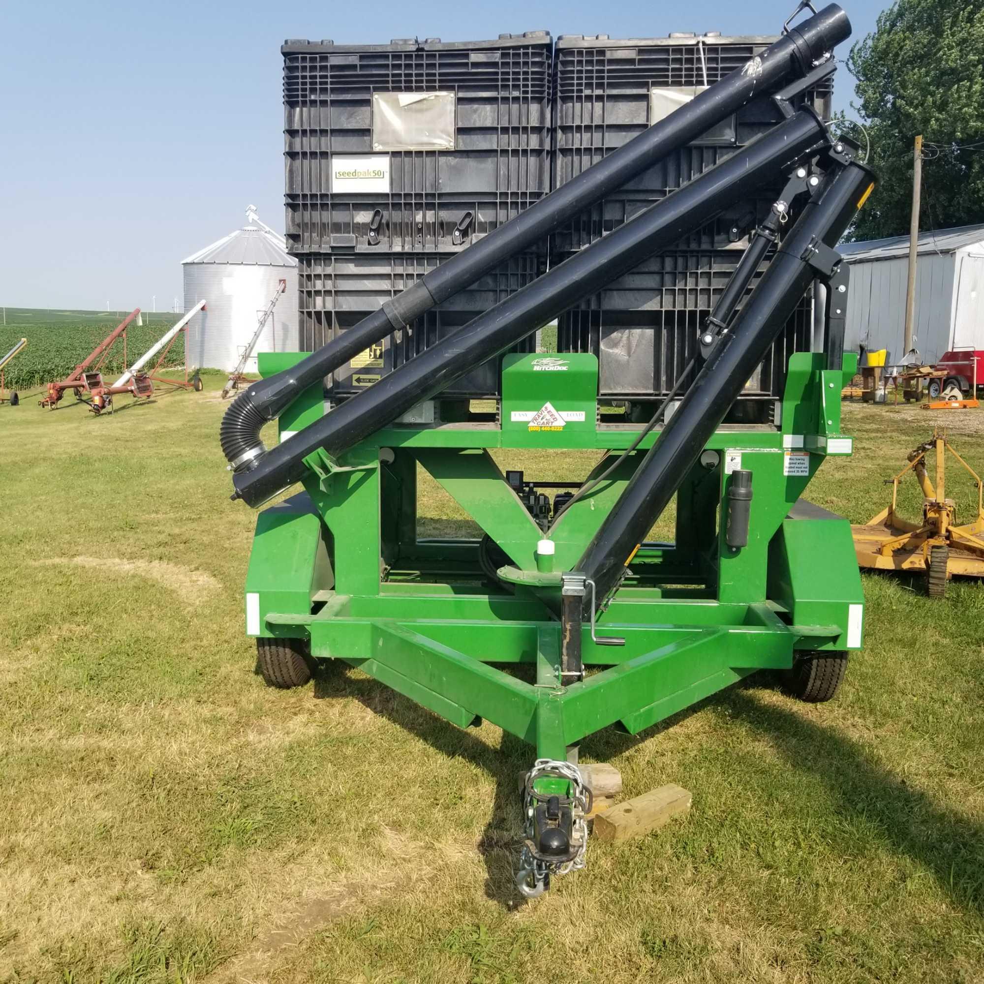 Hitch Doc Travis Easy Load 2 box Seed Cart