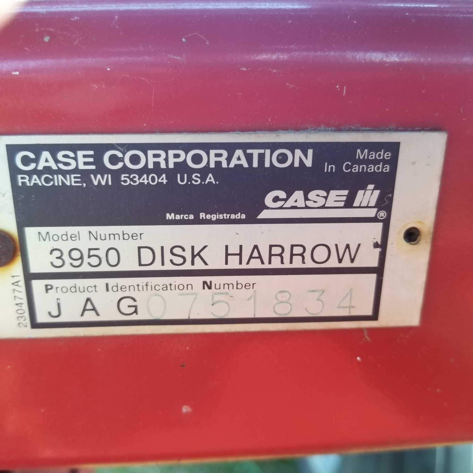 Case-IH 3950 22' Tandem Disc