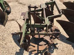 JD model 813, 3 bottom, 3 pt. plow