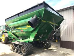 DEMCO 950 GRAIN CART W/ OMNITRAC 30" TRACK PACKAGE