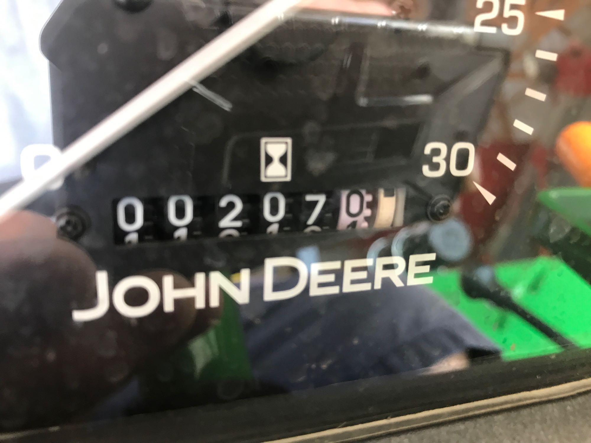 JOHN DEERE 5075E MFD TRACTOR W/553 LOADER