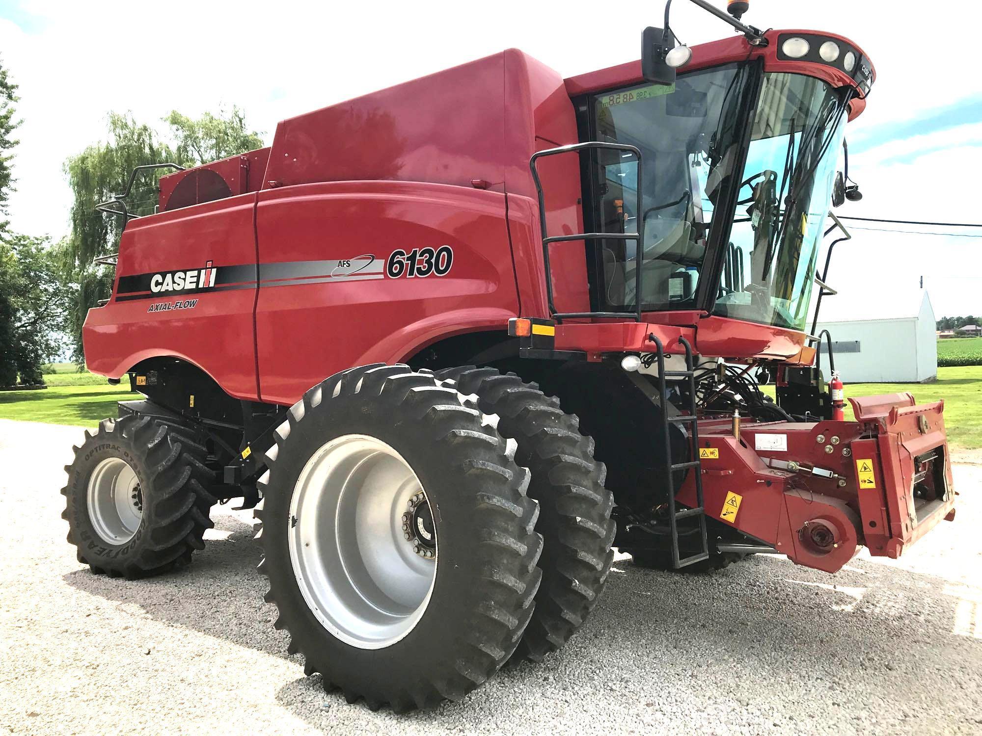 CASEIH 6130 AFX COMBINE 2WD HYDRO SHOWROOM READY HOURS