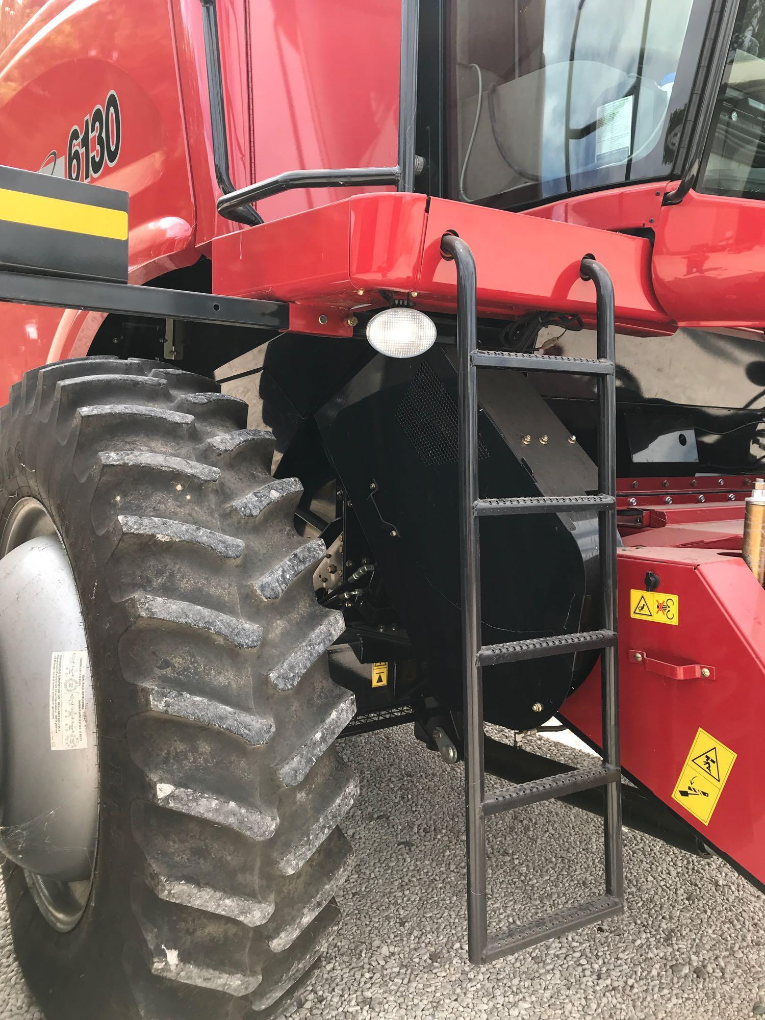 CASEIH 6130 AFX COMBINE 2WD HYDRO SHOWROOM READY HOURS