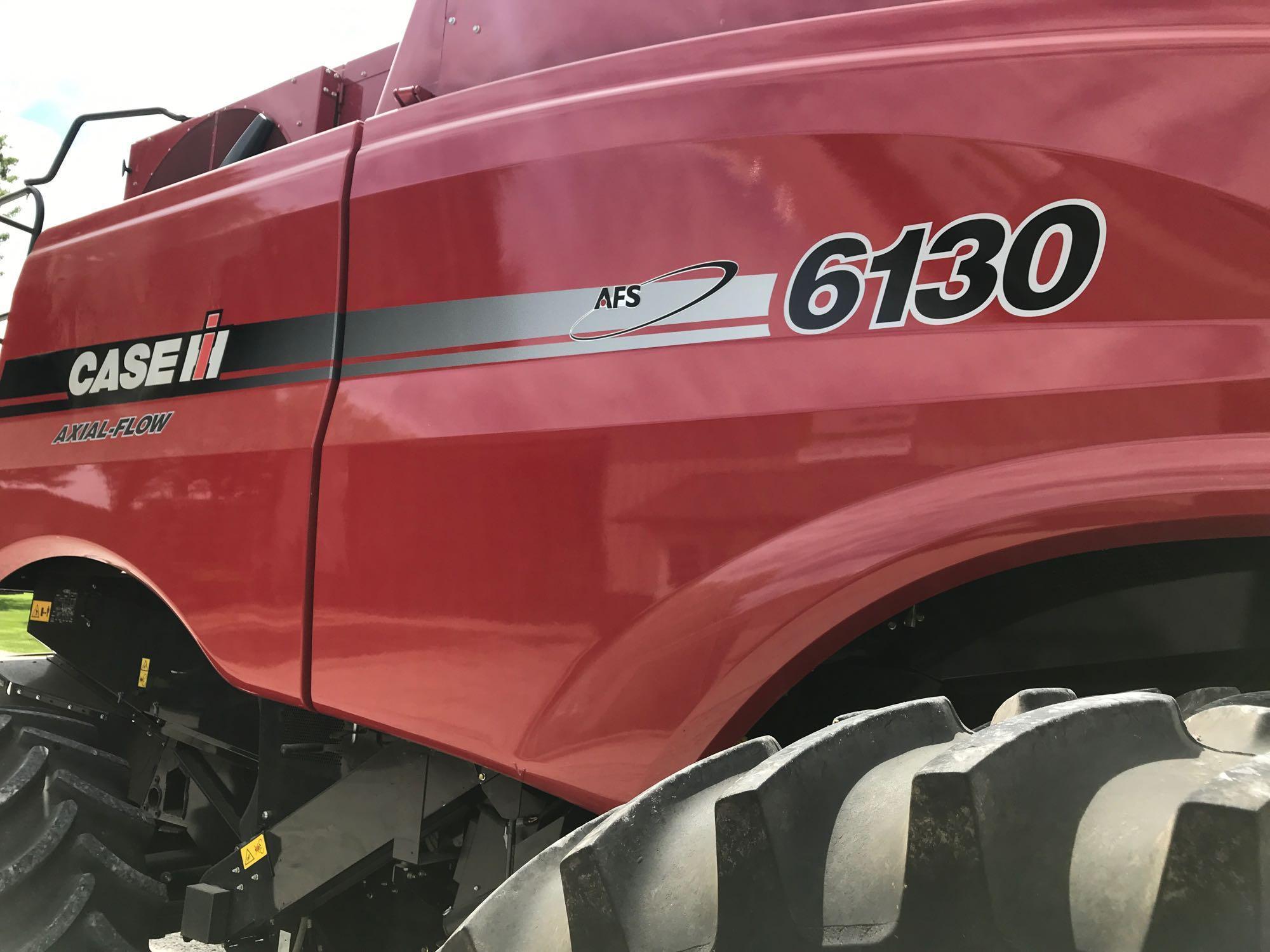 CASEIH 6130 AFX COMBINE 2WD HYDRO SHOWROOM READY HOURS