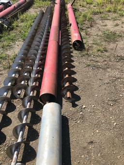 8'' x 39' approx. tubing w/ misc. 8'' augers