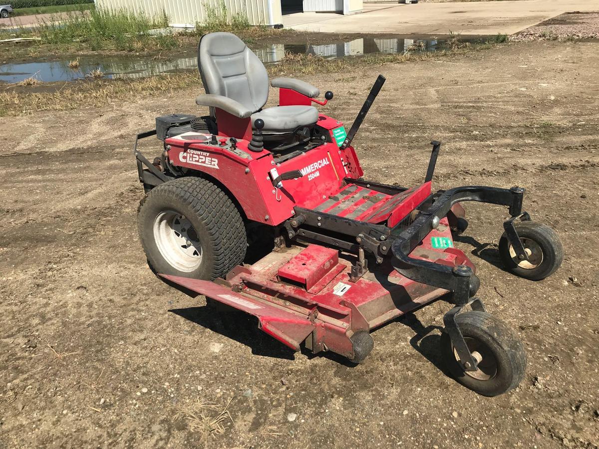 Country Clipper Commercial Zero-Turn lawn mower, Model 2504M, Kohler 25hp gas engine (motor needs