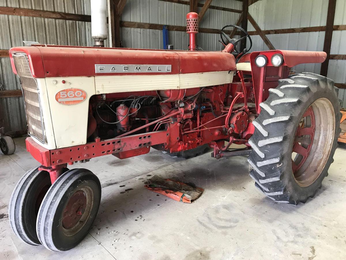 1961 Farmall 560 Gas Tractor