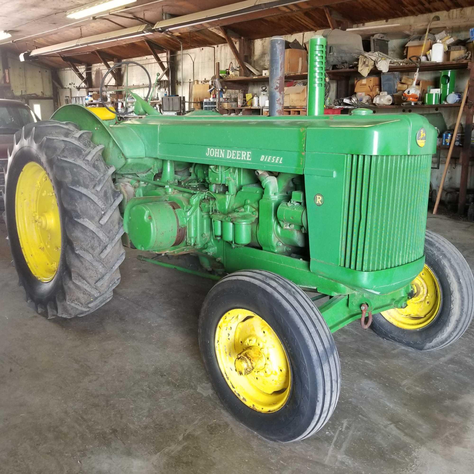 1951 John Deere R Diesel Tractor