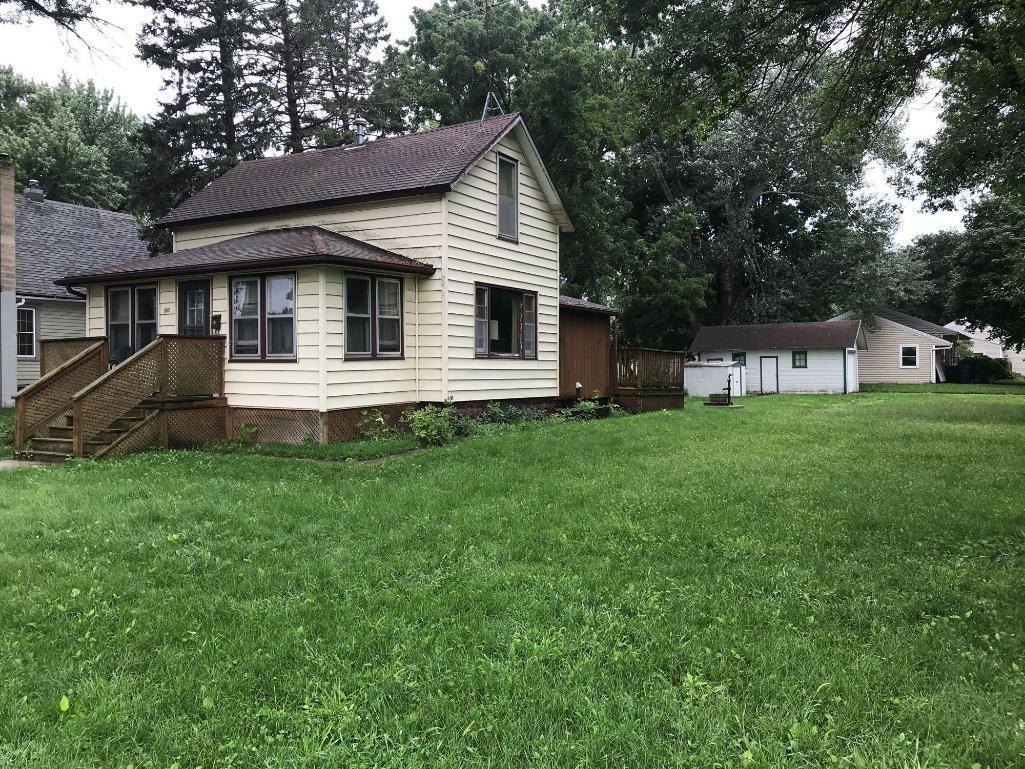 This residential home and garage is located directly across the street west of Dordt College in