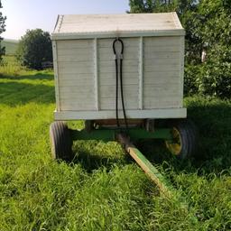 6x12 BARGE BOX W/ JOHN DEERE GEAR