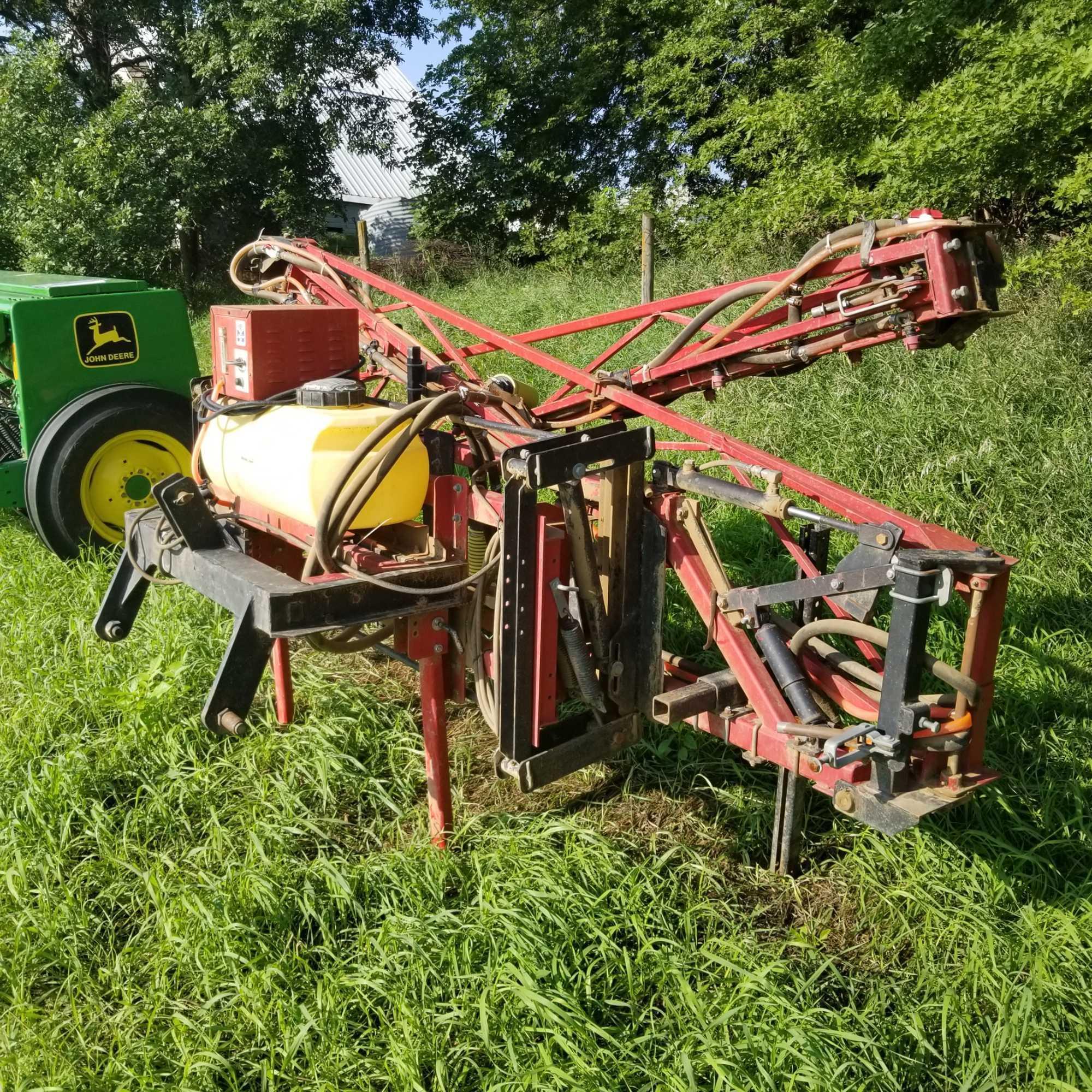 3 POINT SPRAYER W/ SADDLE TANKS