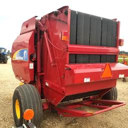 2009 NEW HOLLAND BR7090 ROUND BALER