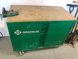 GREENLEE MODEL 3548 PORTABLE JOBSITE WORK BOX