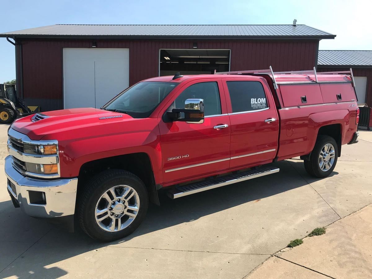 2018 Chevrolet Silverado Pickup Truck, VIN # 1GC4K0EY1JF131835