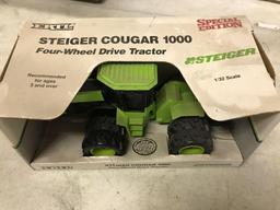 STEIGER 1/32 "COUGAR 1000" TRACTOR + WAGONS
