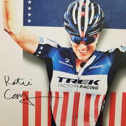 Katie Compton signed poster