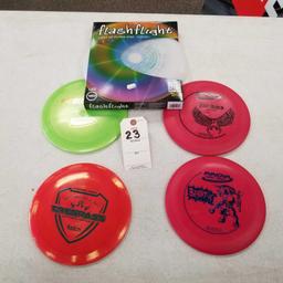 Disc golf discs