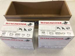 WINCHESTER 12 ga 2 3/4" AMMUNITION