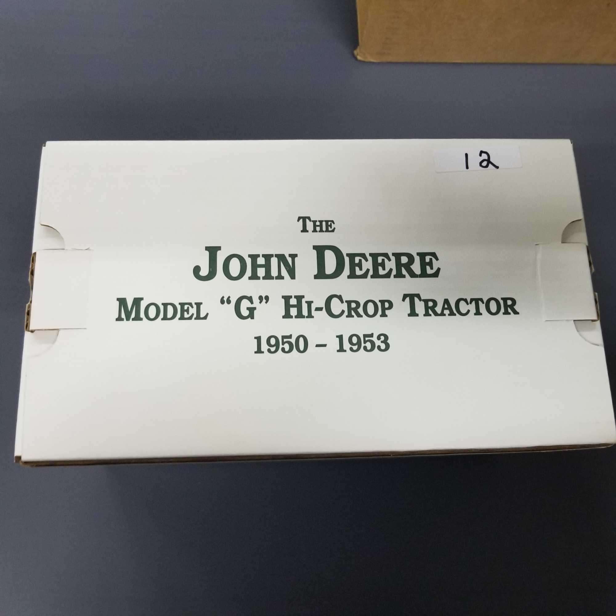 JOHN DEERE MODEL "G HIGH CROP" 1997 2 CYLINDER CLUB #7