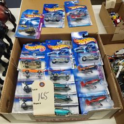 LARGE ASSORTMENT HOTWHEELS ON DISPLAY CARDS