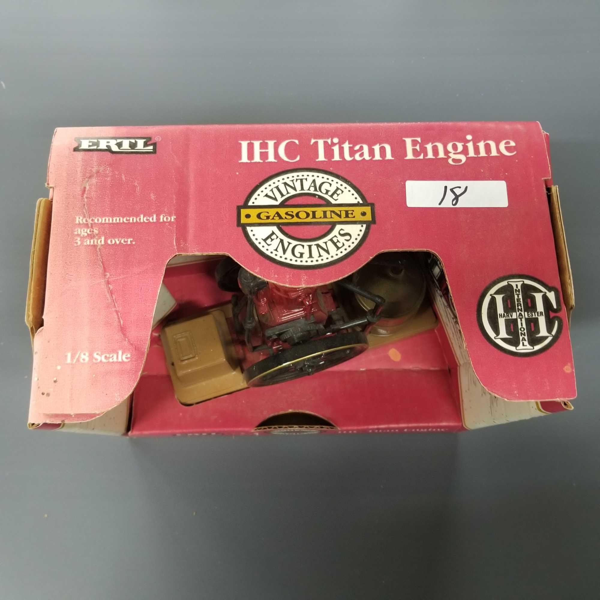 IHC MODEL "TITAN VERTICAL ENGINE" HIT-MISS