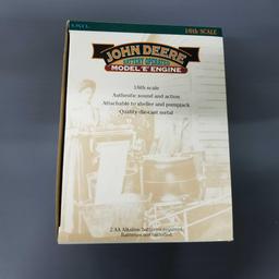 JOHN DEERE MODEL "E" HIT-MISS BATTERY OPERATED ENGINE