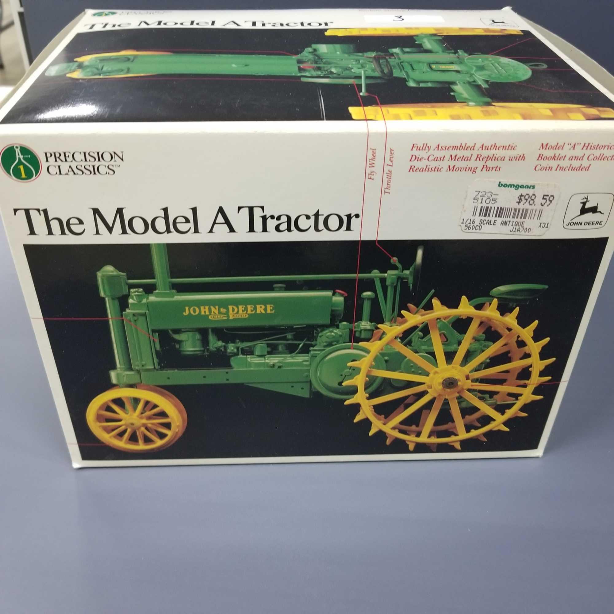 PRECISION CLASSIC JOHN DEERE "A" ON STEEL