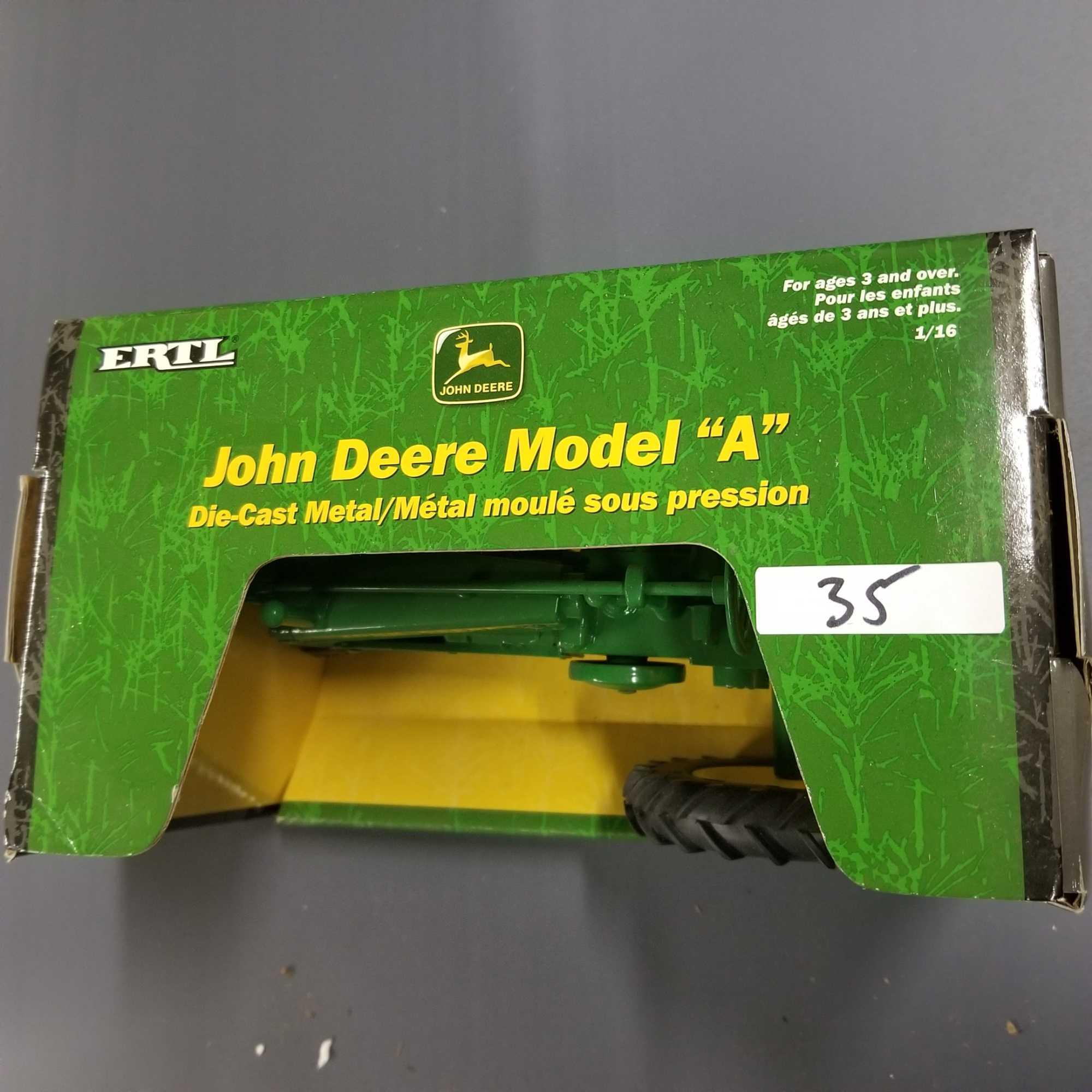 JOHN DEERE MODEL "A" UNSTYLED