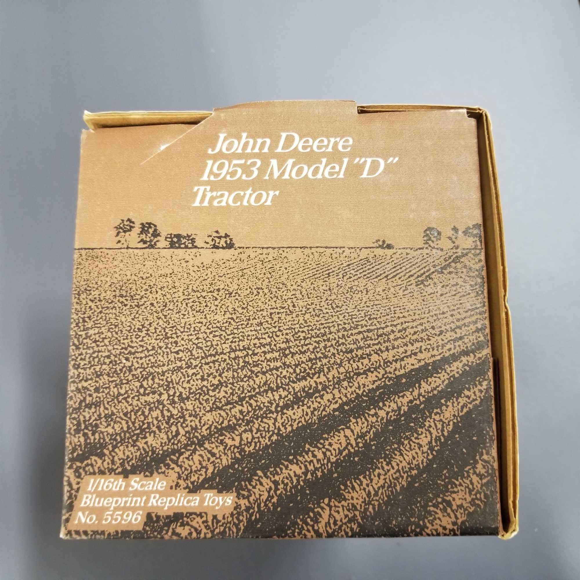 JOHN DEERE MODEL "D" COLLECTORS EDITION ON STEEL