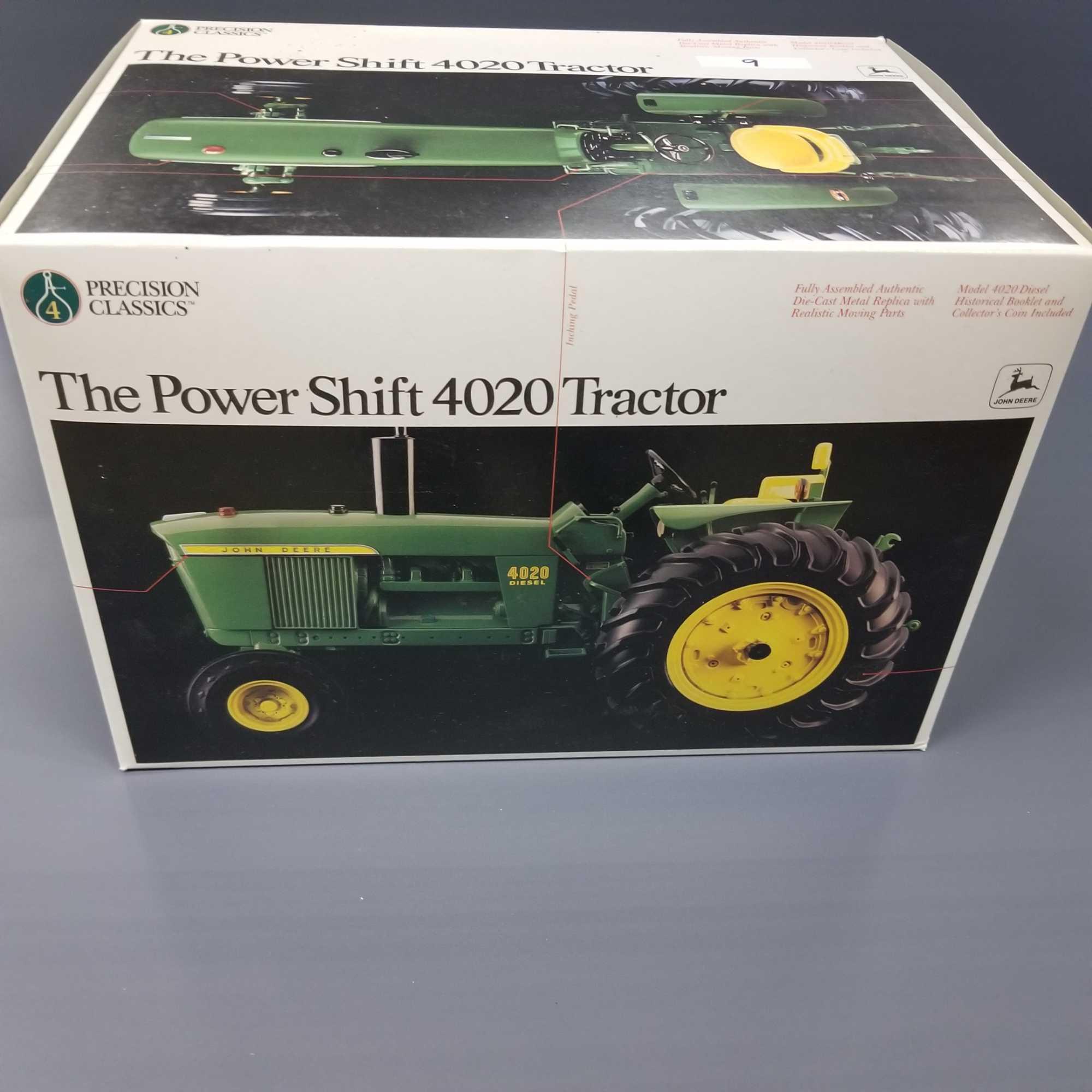 PRECISION CLASSIC JOHN DEERE MODEL "POWERSHIFT 4020" TRACTOR