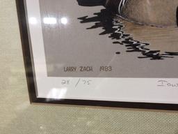 1983 Iowa Ducks Unlimited Print by Larry Zoch Low Count Edition