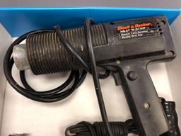 Heat Gun, Soldering Irons, Electrical Multi-Meter, Staple Gun