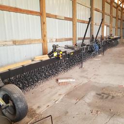 Yetter Rotary Hoe 41' 3 point Flat Fold