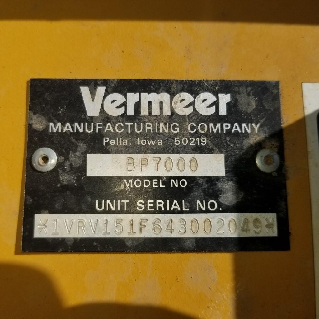 Vermeer BP 7000 Bale Processor
