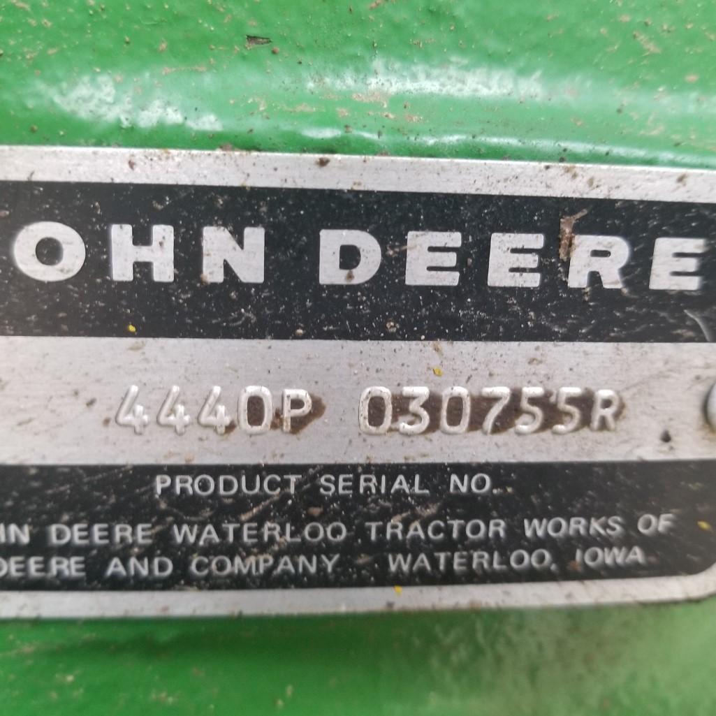 John Deere 4440 2wd Tractor Powershift Transmission Westendorf WL-42 Loader