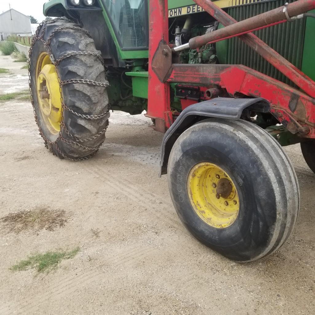 John Deere 4440 2wd Tractor Powershift Transmission Westendorf WL-42 Loader