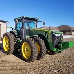 2013 John Deere 8335R ILS Powershift F&R Duals 1076 Hours