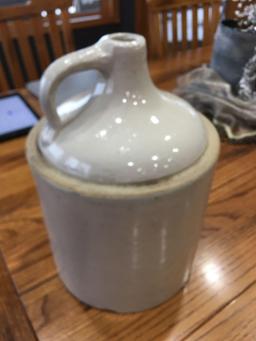 "Petty's Tonic" Crock White Top 2 gal. Jug