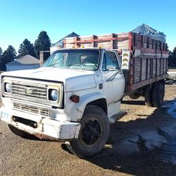 1979 Chevrolet C-70 Single Axle Truck w/ Steffes Grain Box