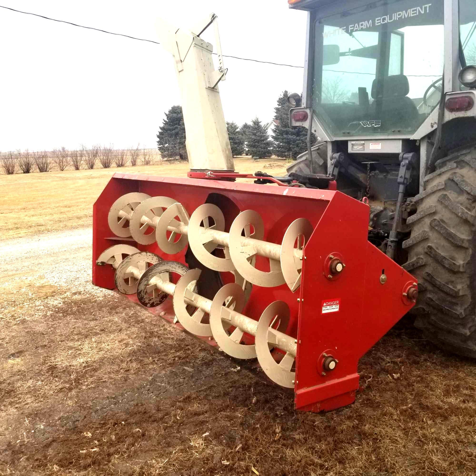 Buhler/Farm King 960 Snowblower 8' Mounted