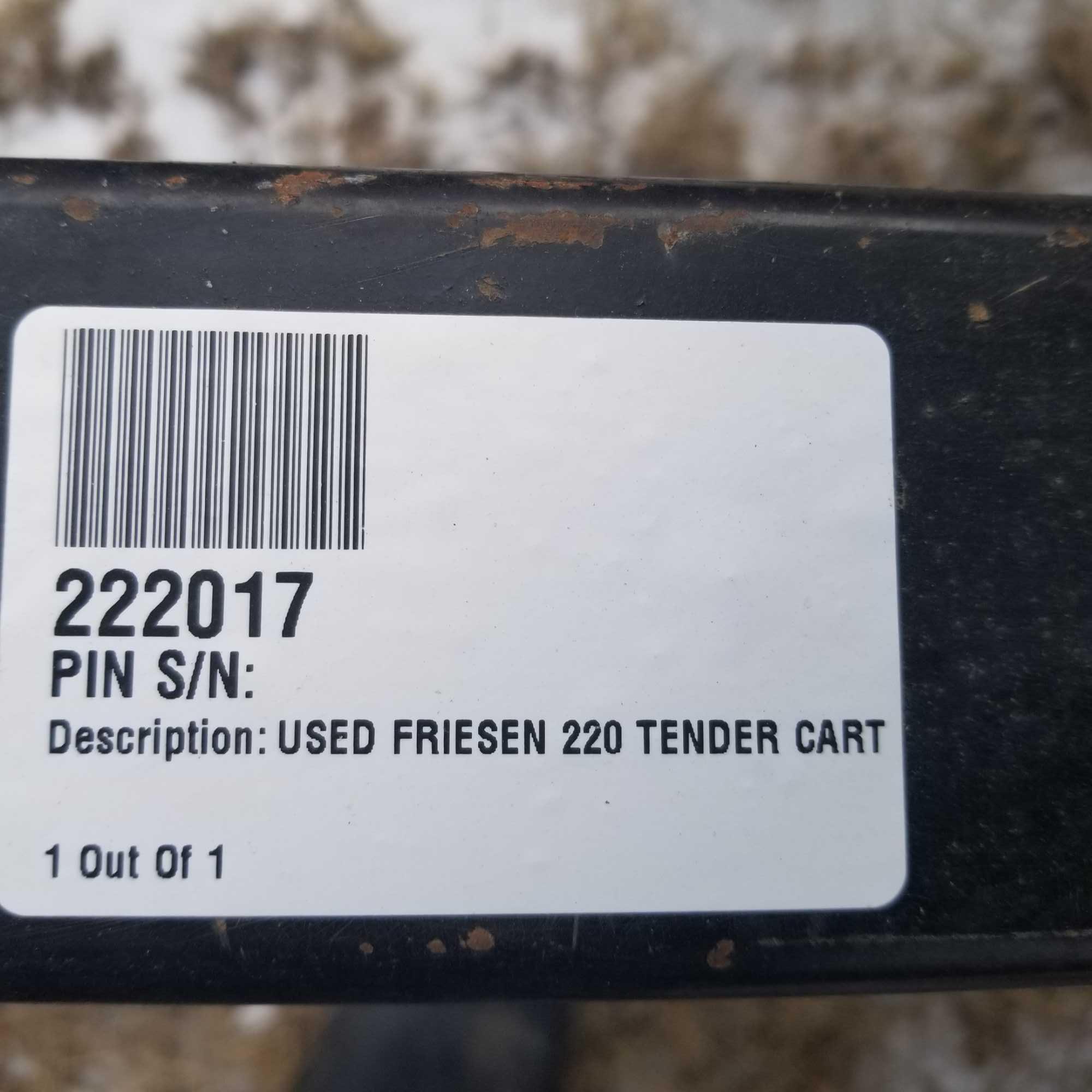 Friesen 220 Seed Tender / Trailer